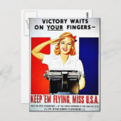 ウィイ飛んでいる2 ポストカード (正面/裏面)