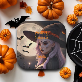ウィキッドに美味しいお菓子のハロウィンパーティー  ペーパープレート