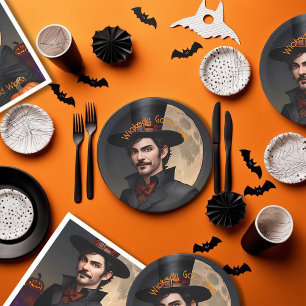 ウィキッドリー・グッド・グラブ ハロウィンパーティー ペーパープレート
