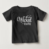 ウィキッド カット ハロウィン ベビーTシャツ (正面)
