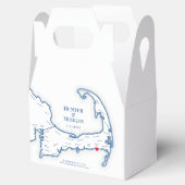 ウィキミアビーチクラブケープコッド結婚ズエレガント フェイバーボックス (オープン)