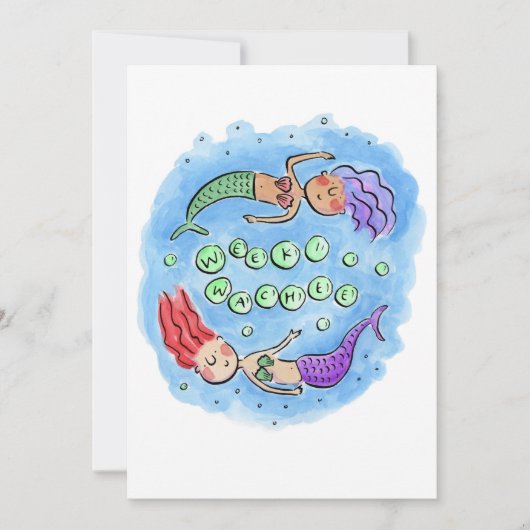 ウィキ・ワシー 招待状 (正面)