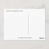 ウィクロウ県アボカ島 ポストカード (裏面)