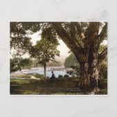 ウィクロー・アイルランド、トマス・ムーア・アボカの詩 ポストカード (正面)