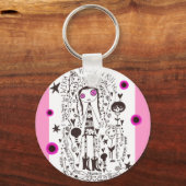 ウィク独占的ク キーホルダー (正面)