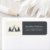 ウィグアムインザウッズバースデーパーティー差出人住所 ラベル (インサイチュ)