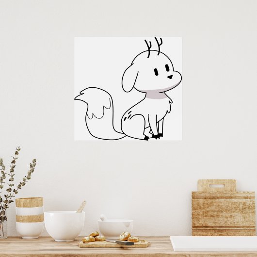 ウィグデエルフォックスヒルダ ポスター (キッチン)