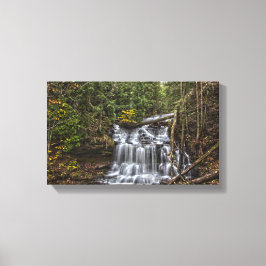 ウィグナー滝、ミシガン州Munising キャンバスプリント