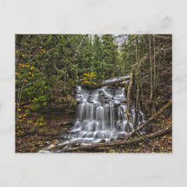 ウィグナー滝、ミシガン州Munising ポストカード