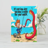 ウィグリーのミミズの歴代誌 招待状 (スタンド正面)