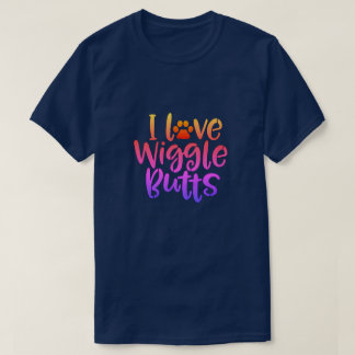ウィグルお尻 Tシャツ