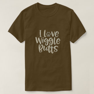 ウィグルお尻 Tシャツ