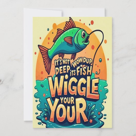 ウィグルで喜びを感じる 招待状 (正面)