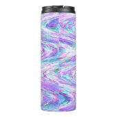 ウィグルグリッチ線カラフル紫 タンブラー (裏面)