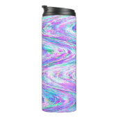 ウィグルグリッチ線カラフル紫 タンブラー (回転右)