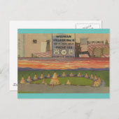 ウィグワムビレッジモーテルルート66ホルブルック，アリゾナ ポストカード (正面/裏面)