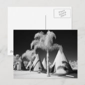 ウィグワムモーテル，ルート66，リアルト，カリフォルニア ポストカード (正面/裏面)