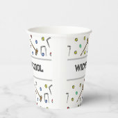 ウィケットクールクロケガーデンパーティーパックピクニック 紙コップ (右)