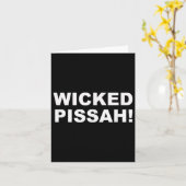 ウィケッド あっ！ 面白い 素晴らしい エル ニューイングランド カード (黄色い花)