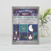 ウィケッド・グッド・タイム ハロウィンパーティー招待状 招待状 (スタンド正面)