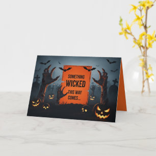 ウィケッド ハロウィン墓地カード カード