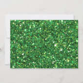 ウィケディリーおもしろいバースデーパーティーグリーンピンクグリンダ 招待状 (裏面)