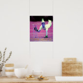 ウィケ飛んでいるット ポスター (キッチン)