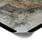 ウィサシコンステーションレールブリッジペンシルバニア ポスター (角)