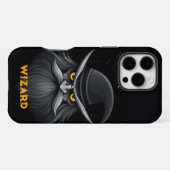 ウィザッ怒ド黒 iPhoneケース (裏面横)