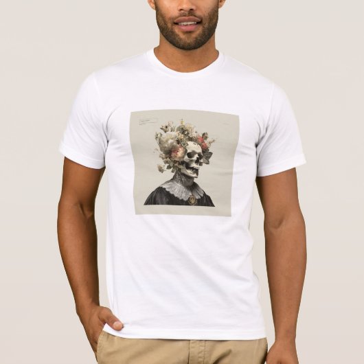 ウィザリング・コーティアー - ゴシック ファインアート Tシャツ (正面)