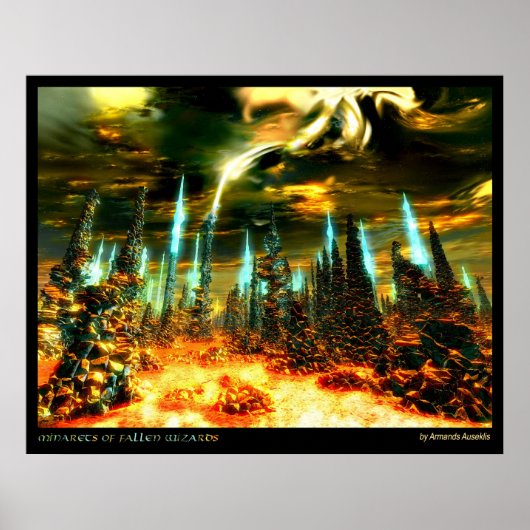 ウィザーズのミナ落ちたレット ポスター (正面)