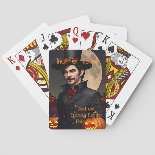 ウィザードが楽しむハロウィンパーティーゲームの夜 トランプ (裏面)