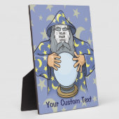 ウィザードと顔 フォトプラーク (側面)