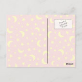 ウィザードと顔 ポストカード (裏面)