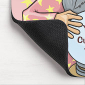 ウィザードと顔 マウスパッド (コーナー)