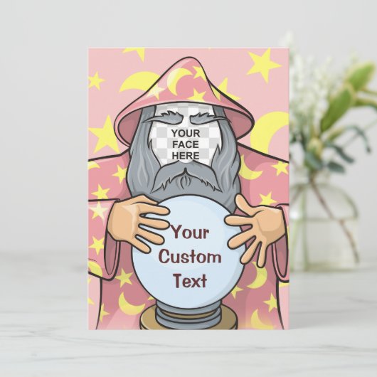 ウィザードと顔 招待状 (スタンド正面)