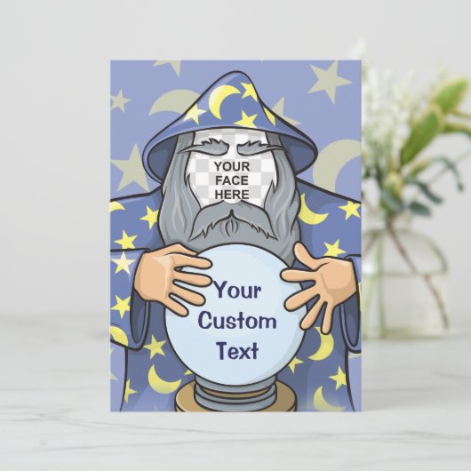 ウィザードと顔 招待状 (スタンド正面)