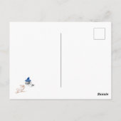 ウィザードと鹿 ポストカード (裏面)