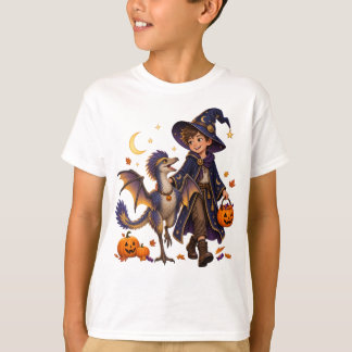 ウィザードとYi qiのハロウィン Tシャツ