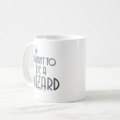 ウィザードになりたい コーヒーマグカップ (正面左)