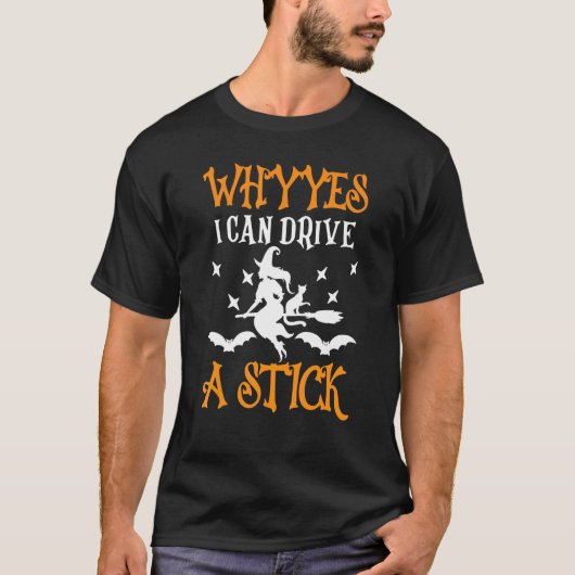 ウィザードになれる! ステッキの運転は任せて!魔法使いの鍋と Tシャツ (正面)