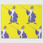 ウィザードによる魔法の魔法のラッピング紙 ラッピングペーパー (フラット)