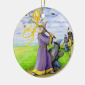 ウィザードのこうもり セラミックオーナメント (左)