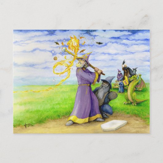 ウィザードのこうもり ポストカード (正面)