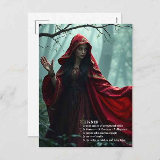 ウィザードのはがき シーズンポストカード (正面/裏面)