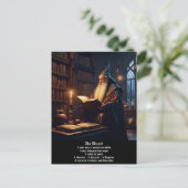 ウィザードのはがき ポストカード (スタンド正面)