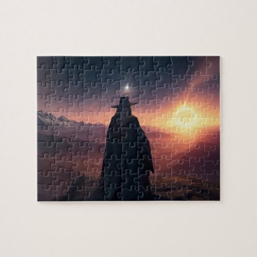 ウィザードのビジョンの日食 ジグソーパズル (横)