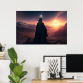 ウィザードのビジョンの日食 ポスター (ホームオフィス)