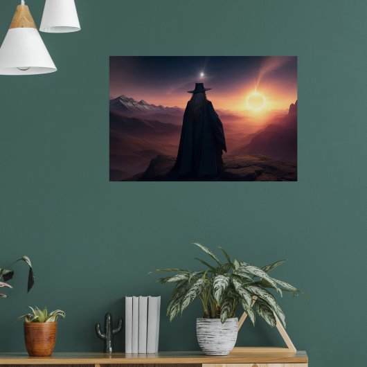 ウィザードのビジョンの日食 ポスター (リビング1)