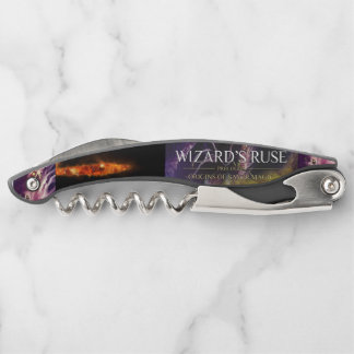 ウィザードのルーズコルクねじボトル開口器 ソムリエナイフ